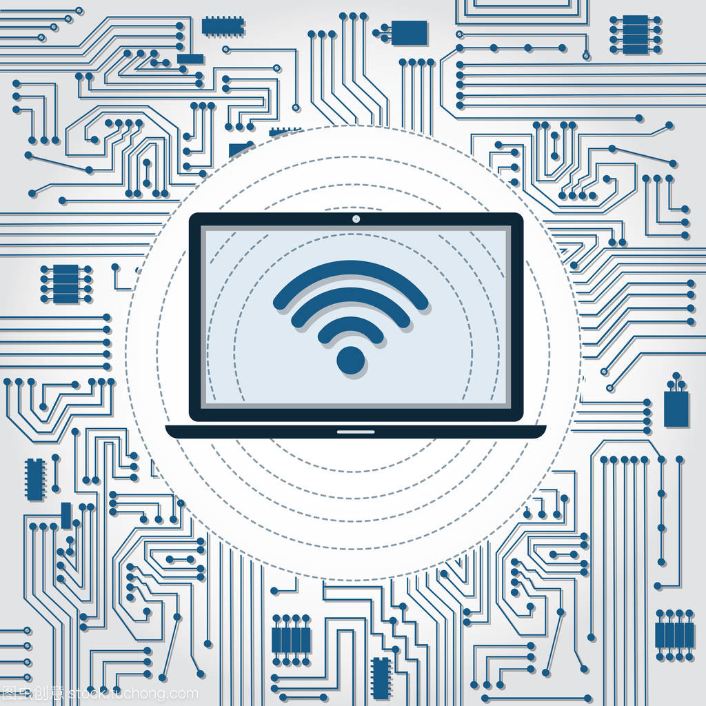 手提電腦、 無線網(wǎng)絡(luò)和電子產(chǎn)品的電路