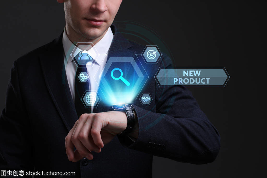 業(yè)務(wù),技術(shù),互聯(lián)網(wǎng)和網(wǎng)絡(luò)概念。年輕的生意